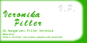veronika piller business card